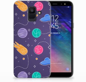 B2Ctelecom Samsung Galaxy A6 (2018) Uniek TPU Hoesje Space