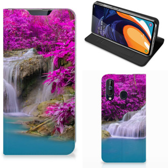 B2Ctelecom Samsung Galaxy A60 Book Cover Waterval