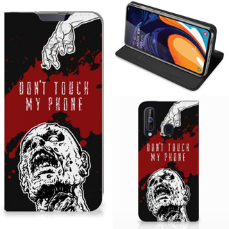 B2Ctelecom Samsung Galaxy A60 Design Case Zombie Blood