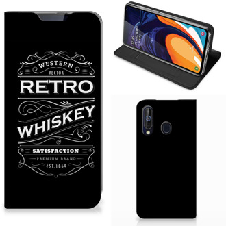 B2Ctelecom Samsung Galaxy A60 Flip Style Cover Whiskey