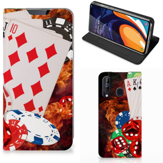 B2Ctelecom Samsung Galaxy A60 Hippe Standcase Casino