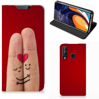 B2Ctelecom Samsung Galaxy A60 Hippe Standcase Liefde