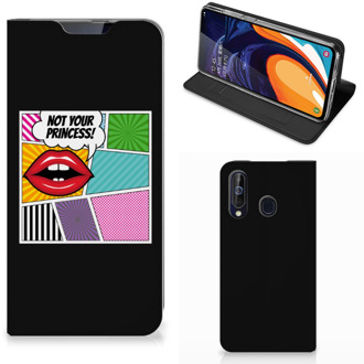 B2Ctelecom Samsung Galaxy A60 Hippe Standcase Popart Princess