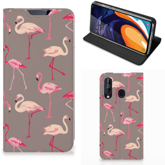 B2Ctelecom Samsung Galaxy A60 Hoesje maken Flamingo