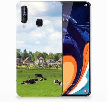 B2Ctelecom Samsung Galaxy A60 Leuk Hoesje Koeien