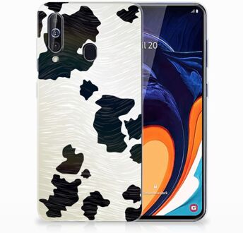 B2Ctelecom Samsung Galaxy A60 Leuk Hoesje Koeienvlekken