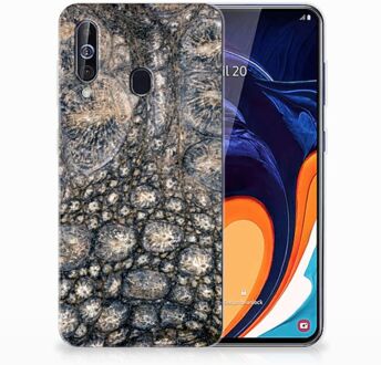 B2Ctelecom Samsung Galaxy A60 Leuk Hoesje Krokodillenprint