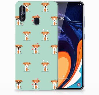 B2Ctelecom Samsung Galaxy A60 Leuk Hoesje Pups