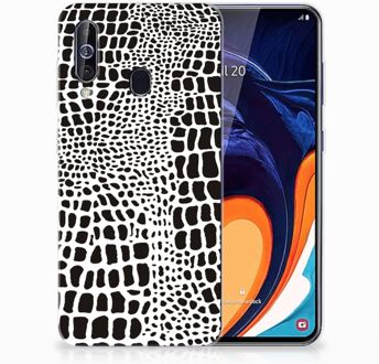 B2Ctelecom Samsung Galaxy A60 Leuk Hoesje Slangenprint