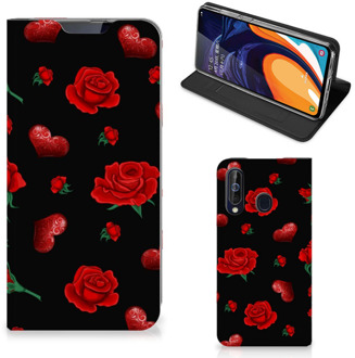 B2Ctelecom Samsung Galaxy A60 Magnet Case Valentine Design