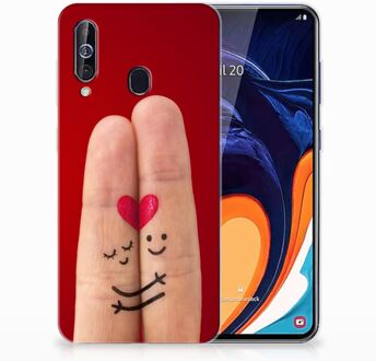 B2Ctelecom Samsung Galaxy A60 Silicone Back Cover Liefde