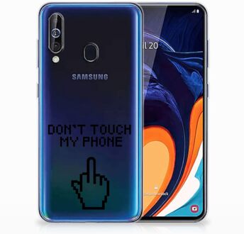 B2Ctelecom Samsung Galaxy A60 Silicone-hoesje Finger DTMP