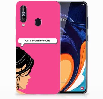 B2Ctelecom Samsung Galaxy A60 Silicone-hoesje Woman DTMP