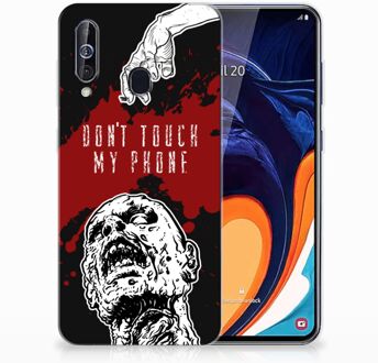 B2Ctelecom Samsung Galaxy A60 Silicone-hoesje Zombie Blood