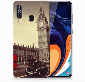 B2Ctelecom Samsung Galaxy A60 Siliconen Back Cover Londen