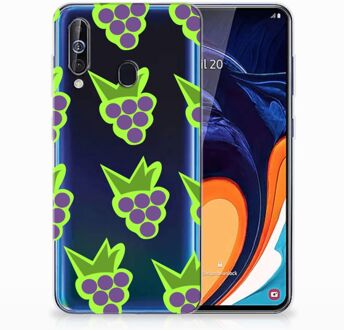 B2Ctelecom Samsung Galaxy A60 Siliconen Case Druiven