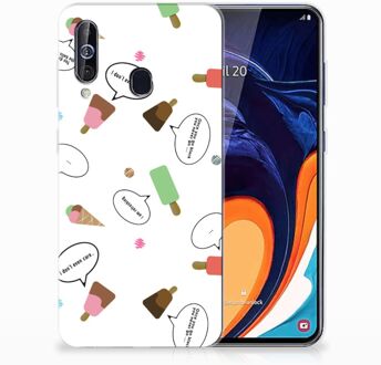 B2Ctelecom Samsung Galaxy A60 Siliconen Case IJsjes