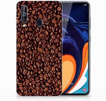 B2Ctelecom Samsung Galaxy A60 Siliconen Case Koffiebonen