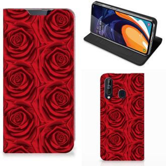 B2Ctelecom Samsung Galaxy A60 Smart Cover Rood Rose