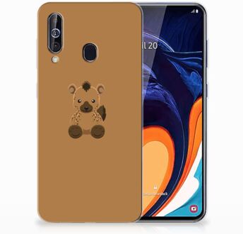 B2Ctelecom Samsung Galaxy A60 Telefoonhoesje met Naam Baby Hyena