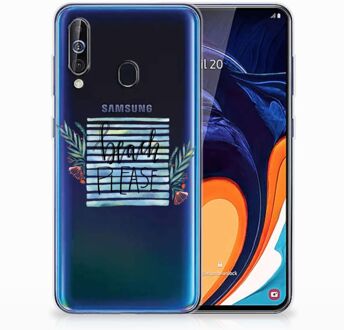 B2Ctelecom Samsung Galaxy A60 Telefoonhoesje met Naam Boho Beach