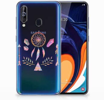 B2Ctelecom Samsung Galaxy A60 Telefoonhoesje met Naam Boho Dreamcatcher