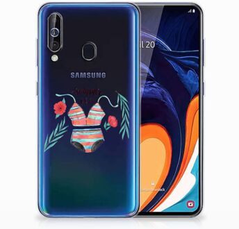 B2Ctelecom Samsung Galaxy A60 Telefoonhoesje met Naam Boho Summer