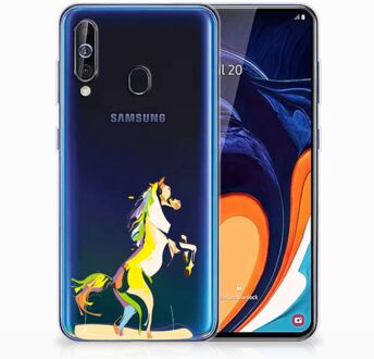 B2Ctelecom Samsung Galaxy A60 Telefoonhoesje met Naam Horse Color