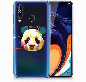 B2Ctelecom Samsung Galaxy A60 Telefoonhoesje met Naam Panda Color