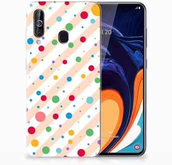 B2Ctelecom Samsung Galaxy A60 TPU bumper Dots