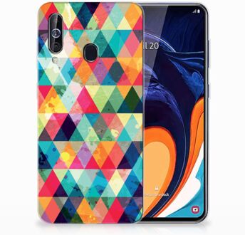 B2Ctelecom Samsung Galaxy A60 TPU bumper Geruit