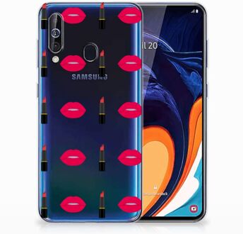 B2Ctelecom Samsung Galaxy A60 TPU bumper Lipstick Kiss