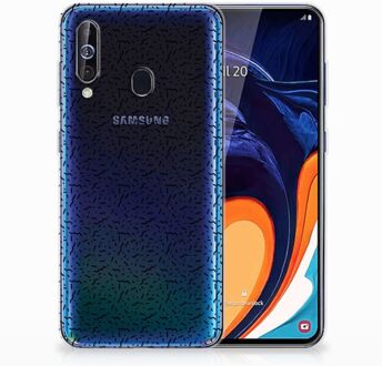 B2Ctelecom Samsung Galaxy A60 TPU bumper Stripes Dots