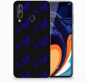 B2Ctelecom Samsung Galaxy A60 TPU bumper Vlinder Patroon