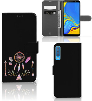 B2Ctelecom Samsung Galaxy A7 (2018) Bookcase Hoesje Boho Dreamcatcher