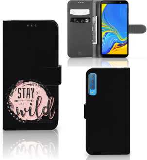 B2Ctelecom Samsung Galaxy A7 (2018) Bookcase Hoesje Boho Stay Wild