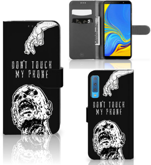 B2Ctelecom Samsung Galaxy A7 (2018) Bookcase Hoesje Zombie