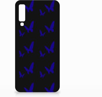 B2Ctelecom Samsung Galaxy A7 (2018) Bumper Hoesje Vlinder Patroon