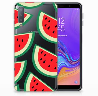 B2Ctelecom Samsung Galaxy A7 (2018) Bumper Hoesje Watermelons