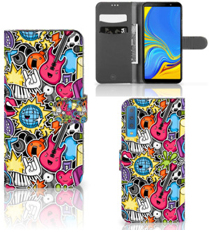 B2Ctelecom Samsung Galaxy A7 (2018) Cover Punk Rock