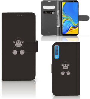 B2Ctelecom Samsung Galaxy A7 (2018) Flip Cover Gorilla