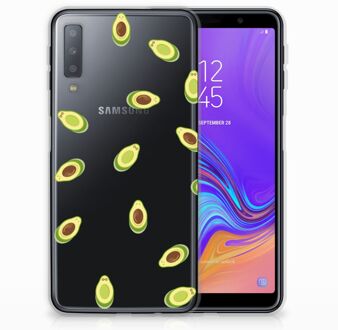 B2Ctelecom Samsung Galaxy A7 (2018) TPU Hoesje Avocado