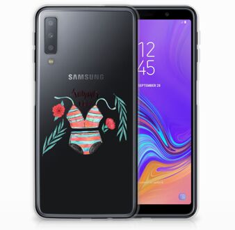 B2Ctelecom Samsung Galaxy A7 (2018) TPU Hoesje Boho Summer