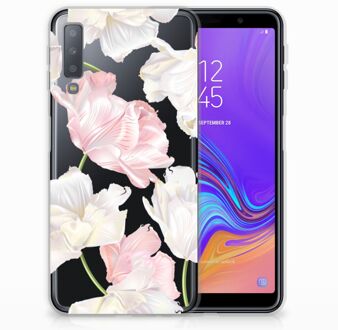 B2Ctelecom Samsung Galaxy A7 (2018) TPU Hoesje Design Lovely Flowers