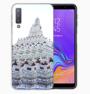 B2Ctelecom Samsung Galaxy A7 2018 TPU Hoesje Maken met Foto's