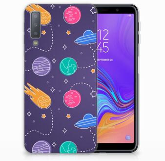 B2Ctelecom Samsung Galaxy A7 (2018) TPU Hoesje Space