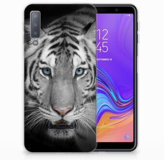 B2Ctelecom Samsung Galaxy A7 (2018) TPU Hoesje Tijger