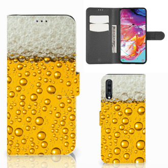 B2Ctelecom Samsung Galaxy A70 Book Cover Bier