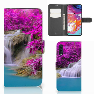 B2Ctelecom Samsung Galaxy A70 Flip Cover Waterval