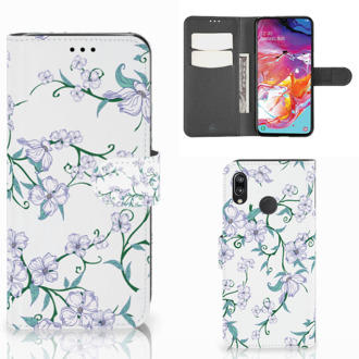 B2Ctelecom Samsung Galaxy A70 Hoesje Blossom White